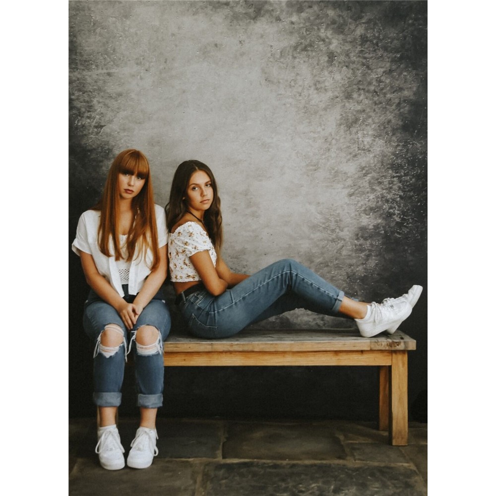 EzyFrame Vintage-Hintergrund 2 x 2,3 m Rauch Lastolite by Manfrotto - Schnellmontage Aluminiumrahmen Clip-On Tobacco Cover Starr