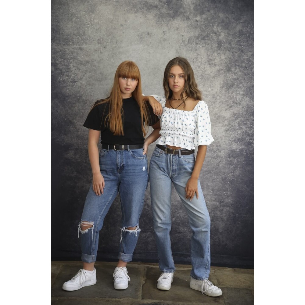 EzyFrame Vintage-Hintergrund 2 x 2,3 m Rauch Lastolite by Manfrotto - Schnellmontage Aluminiumrahmen Clip-On Tobacco Cover Starr