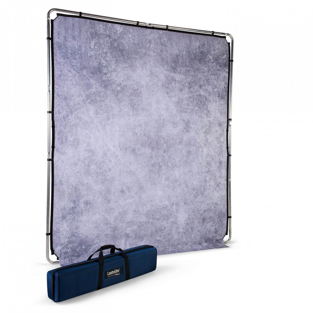 EzyFrame Vintage Background 2x2.3m Concrete Lastolite by Manfrotto - 
Rapid Assembly Aluminium Frame
Clip on Concrete Cover
Rigi