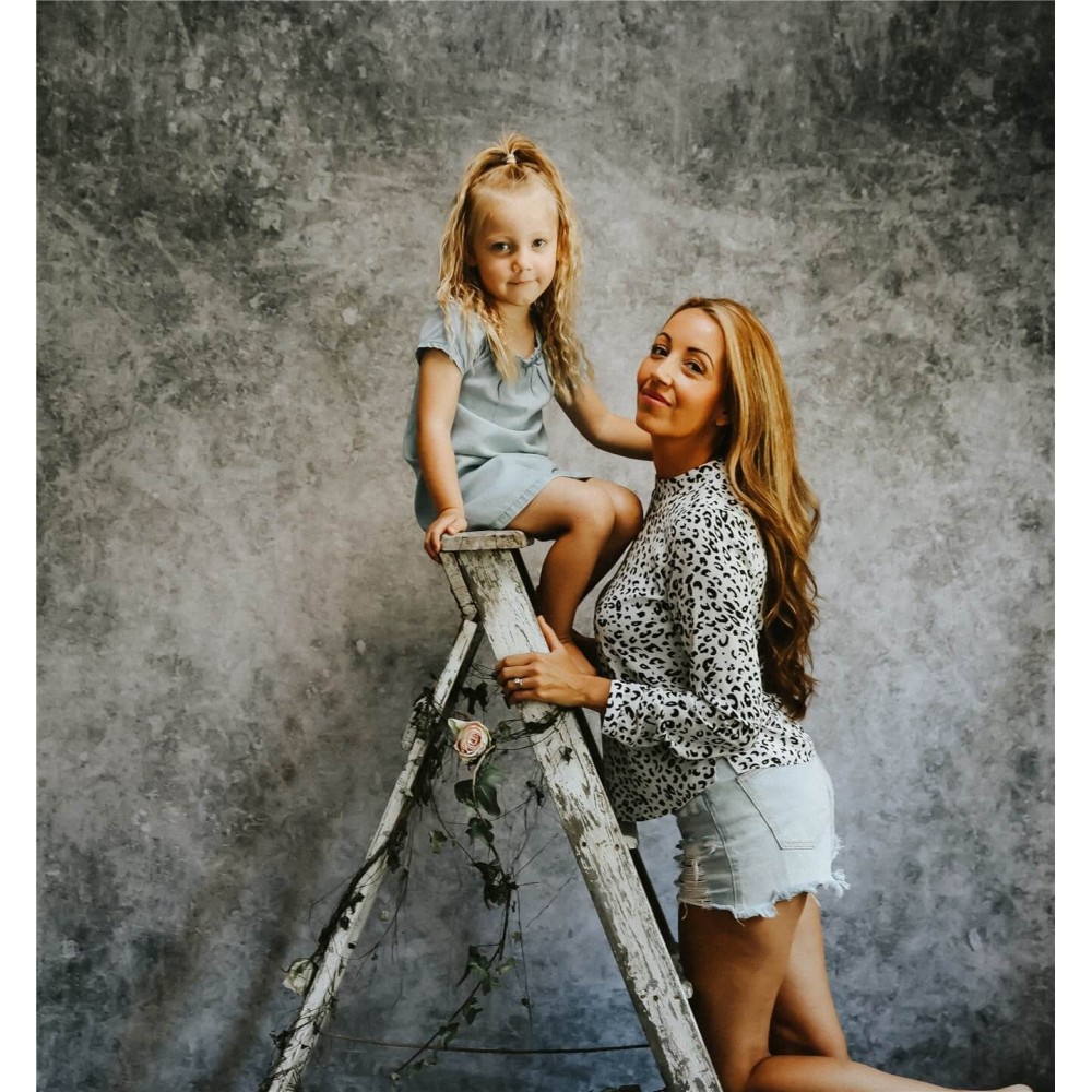 EzyFrame Vintage Hintergrundabdeckung 2 x 2,3 m Beton Lastolite by Manfrotto - Alternative oder Ersatzabdeckungen erhältlich Ein