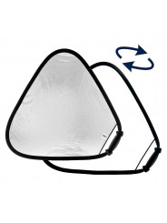 Trigrip Reflector 75cm Silver/White Lastolite by Manfrotto - 
Collapsible and reversible
Carry bag included
Allows to hold the t