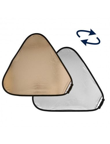 Trigrip Reflektor groß 120 cm Sunlite/Soft Silver Lastolite by Manfrotto - Zusammenklappbar und reversibel Inklusive Tragetasche