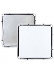 Skylite Rapid Cover Small 1,1 x 1,1 m silber und weiß Lastolite by Manfrotto - Für den Location-Fotografen Kompatibel mit Rapid