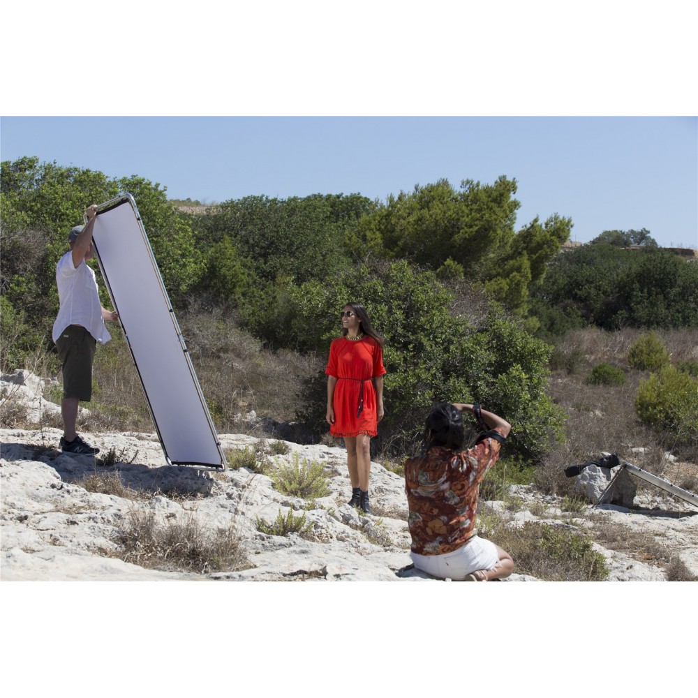 Skylite Medium 1.1 x 2m Sunfire/White fabric Lastolite by Manfrotto - 4