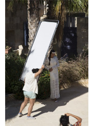 Skylite Rapid Cover Medium 1.1 x 2m 1.25 Stop Diffuser Lastolite by Manfrotto - For the location photographer Compatible with