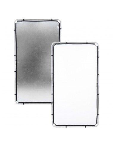 Skylite Rapid Cover Medium 1.1 x 2m Silber/Weiß Lastolite by Manfrotto - Für den Location-Fotografen Kompatibel mit