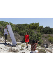 Skylite Rapid Cover Medium 1.1 x 2m Silber/Weiß Lastolite by Manfrotto - Für den Location-Fotografen Kompatibel mit