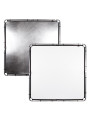 Skylite Midi fabric 1.5 x 1.5m Silver/White Lastolite by Manfrotto - For location photographers Compatible with high-speed