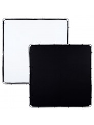 Skylite Rapid Cover groß 2 x 2m schwarz/weiß Lastolite by Manfrotto - Für den Location-Fotografen Kompatibel mit Rapid Frames