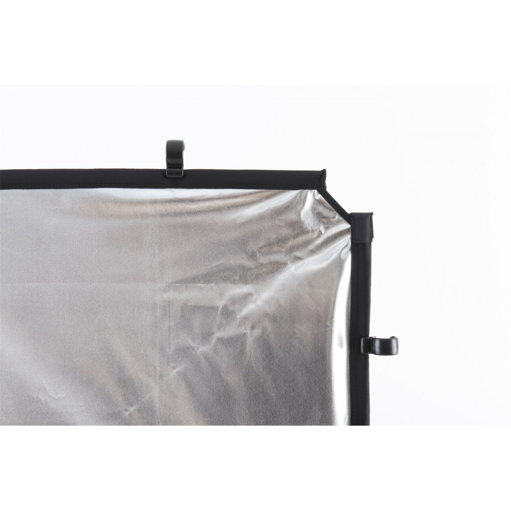 Skylite Rapid Cover large 2 x 2m silver/white Lastolite by Manfrotto - For the location photographer Compatible with Rapid