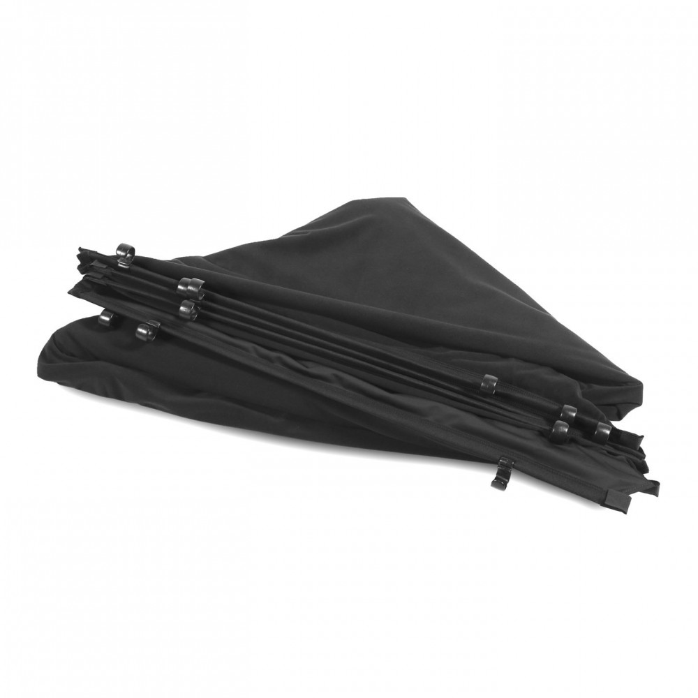 Skylite Rapid Cover Extra groß 3 x 3 m schwarzer Velours Lastolite by Manfrotto - Erzeugt einen riesigen negativen Füllbereich f