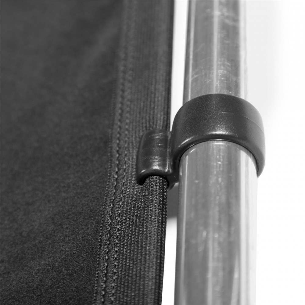 Skylite Rapid Cover Extra groß 3 x 3 m schwarzer Velours Lastolite by Manfrotto - Erzeugt einen riesigen negativen Füllbereich f