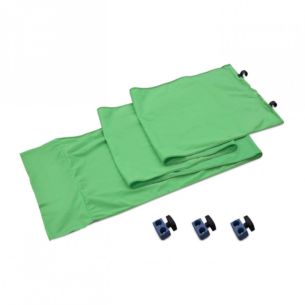 StudioLink Chroma Key Green Connection Kit 3m Lastolite by Manfrotto - 
Allows multiple screens to be joined side-by-side
6 inch