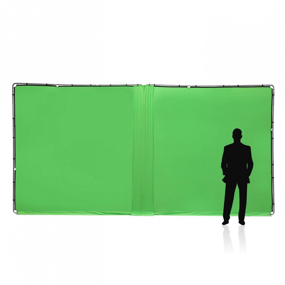 StudioLink Chroma Key Green Connection Kit 3m Lastolite by Manfrotto - 
Allows multiple screens to be joined side-by-side
6 inch