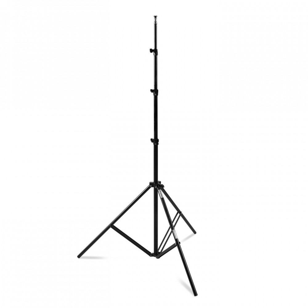 4 Section Air Cush Stand, Metal Collars Min 85cm Max 3.1m Lastolite by Manfrotto - 
Air cushioned sections to protect equipment
