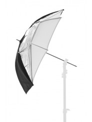 Parasolka Dual 72cm Black/Silver/White Lastolite by Manfrotto - Weiß durchscheinend durchgeschossen Durchscheinend durchgeschoss