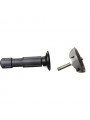 Halbkugel 75mm mit Knopf Manfrotto - 75mm Halbkugel Nivellierer mit 3/8'' Schraube für 75mm Schalenstative 2