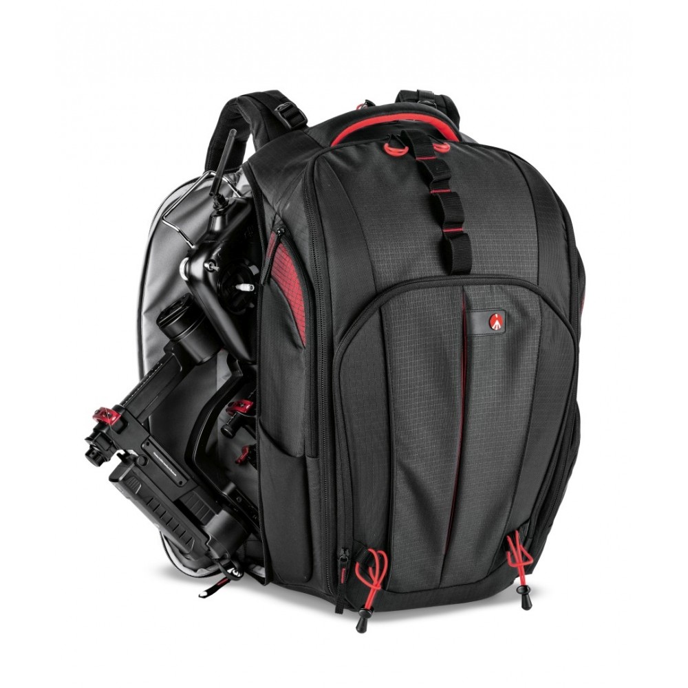 Pro Light Cinematic Balance Backpack Manfrotto - 
Holds DSLR or mirrorless with DJI Ronin M/MX in a carry-on size
Holds all gimb