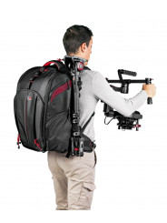 Pro Light Cinematic Balance Backpack Manfrotto - 
Holds DSLR or mirrorless with DJI Ronin M/MX in a carry-on size
Holds all gimb