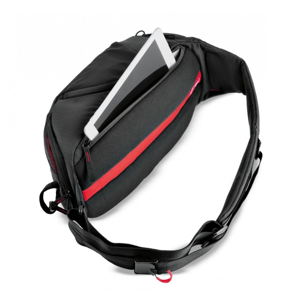 Pro Light FastTrack-8 sling bag Manfrotto - 
2-in-1 sling bag plus camera sling strap
Perfect for premium CSC like Sony A7 or A9