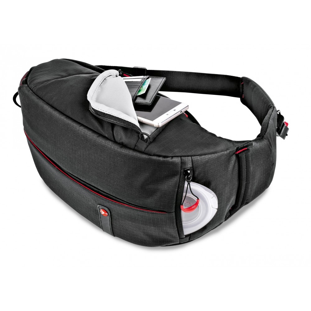 Pro Light FastTrack-8 sling bag Manfrotto - 
2-in-1 sling bag plus camera sling strap
Perfect for premium CSC like Sony A7 or A9