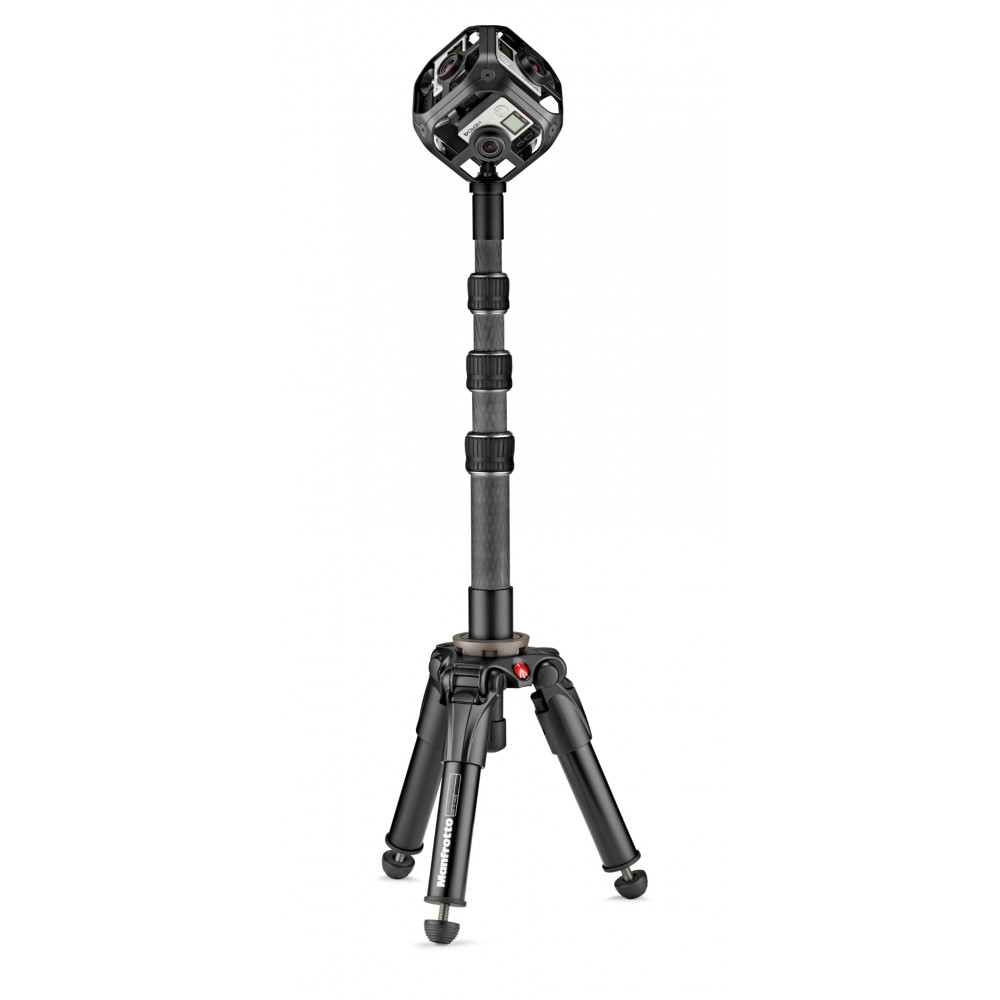 Virtual reality aluminum base with half ball for levelling Manfrotto - 
Heavy-duty lightweight aluminium base
Rugged design and 