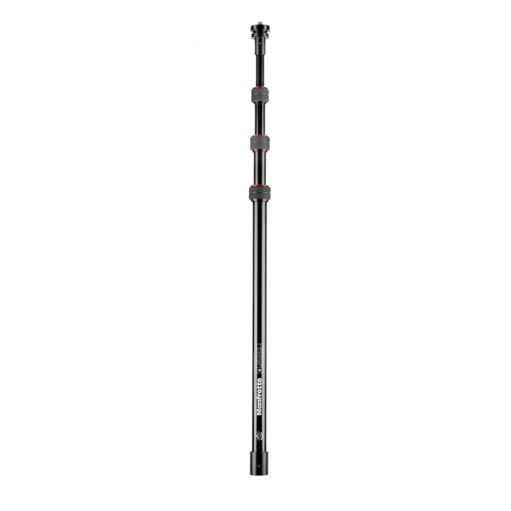 Virtual Reality Aluminium Extension Boom Manfrotto - 
Aluminium extension boom
Quick and sturdy, slip-free M-lock system
4 secti