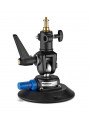 VR 360 Suction cup with joint and adapter Manfrotto - 
Suction cup for flat non-porous surfaces
Ball-joint socket to move the 36