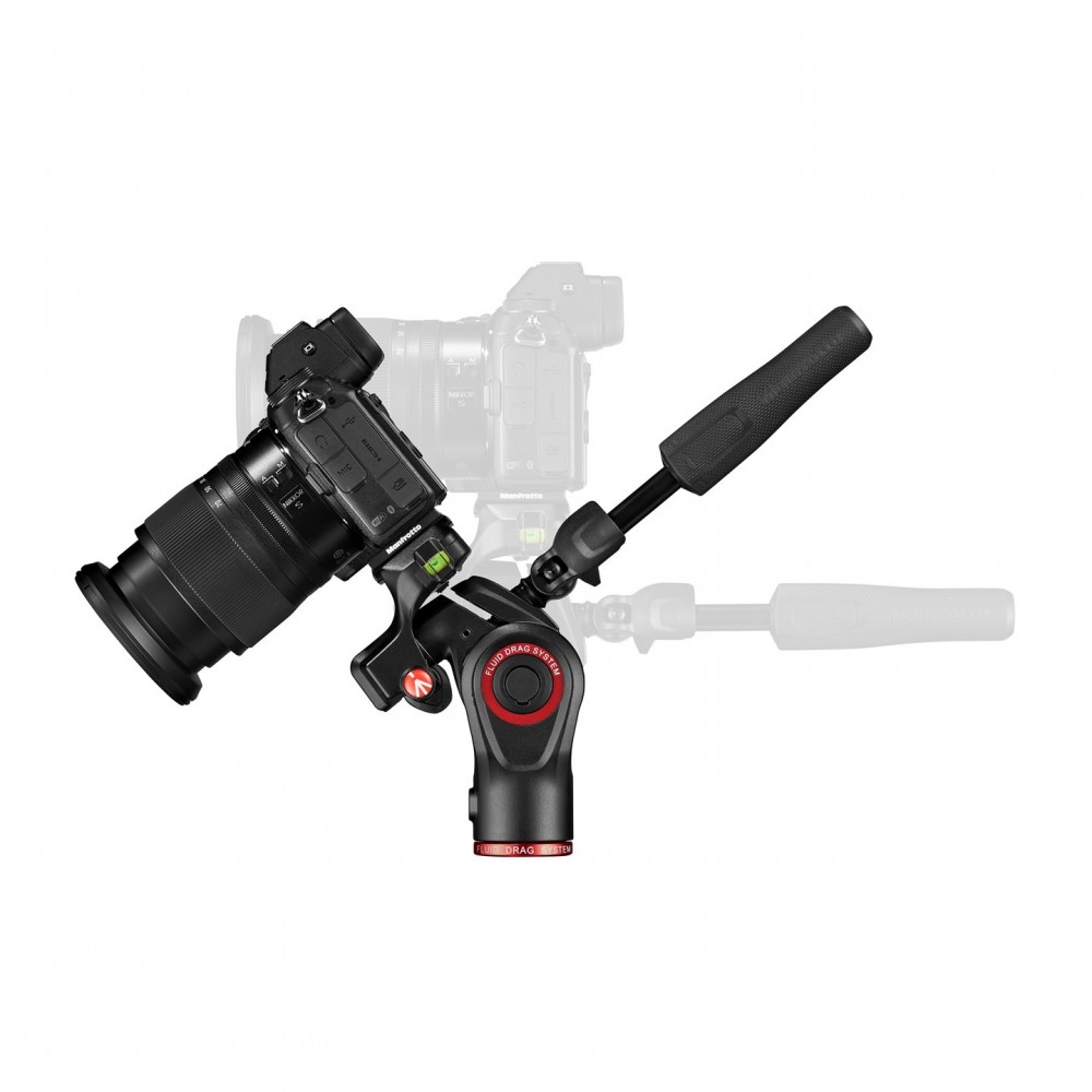 Befree 3-Way Live Tripod Head Manfrotto - 
High-performance photo/video head in an ultracompact size
Sturdy aluminium structure 