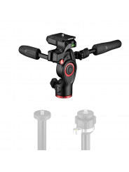 Befree 3-Way Live Tripod Head Manfrotto - 
High-performance photo/video head in an ultracompact size
Sturdy aluminium structure 