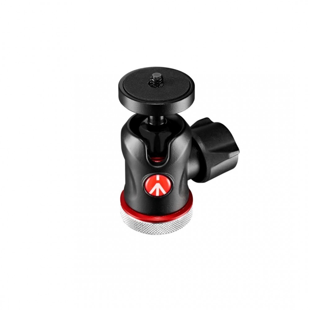 492 Centre Ball Head with Cold shoe mount Manfrotto - 
Tough and durable aluminium body
Standard cold shoe in aluminium for easy