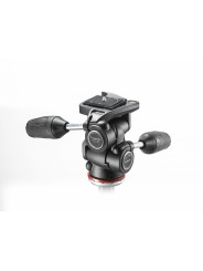 3 Way Tripod Head Mark II in Adapto with retractable levers Manfrotto - 
Independent axes control gives you perfect framing
Exte