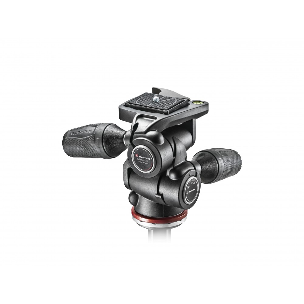 3 Way Tripod Head Mark II in Adapto with retractable levers Manfrotto - 
Independent axes control gives you perfect framing
Exte