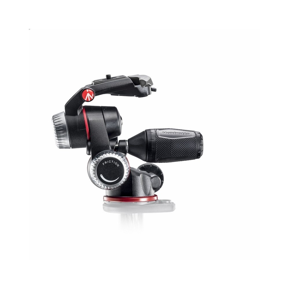 X-PRO 3-Way tripod head with retractable levers Manfrotto - 
Retractable levers for compactness and easy carrying
Friction contr