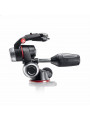 X-PRO 3-Way tripod head with retractable levers Manfrotto - 
Retractable levers for compactness and easy carrying
Friction contr