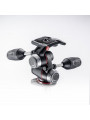 X-PRO 3-Way tripod head with retractable levers Manfrotto - 
Retractable levers for compactness and easy carrying
Friction contr