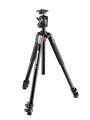 Aluminium 3-Section Tripod with XPRO Ball Head + 200PL plate Manfrotto - 
90° column for full range of movement
Quick Power Lock