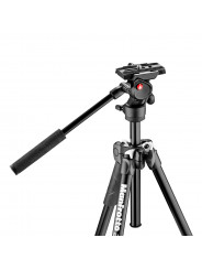 290 light aluminium tripod with befree live fluid video head Manfrotto - 
Flexible shooting with 2 leg angles
Durable aluminium 