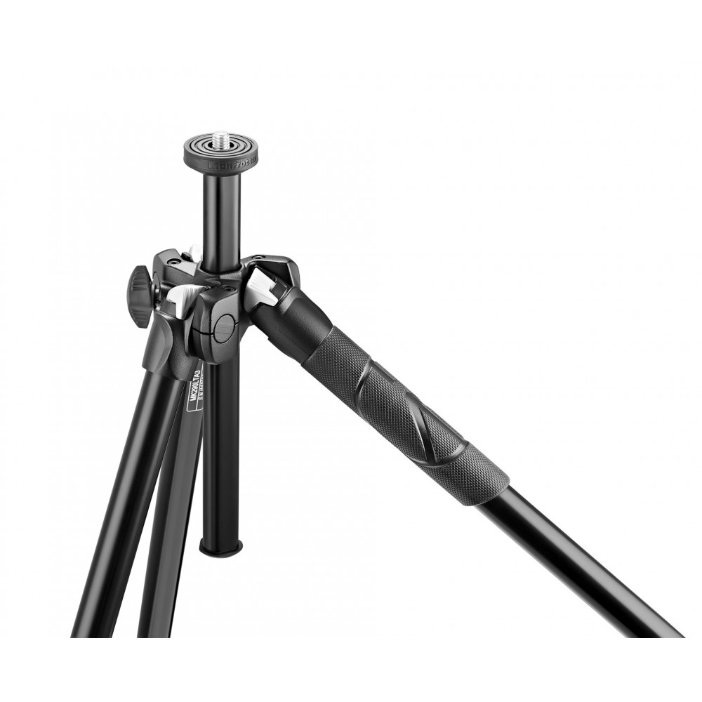 290 light aluminium tripod with befree live fluid video head Manfrotto - 
Flexible shooting with 2 leg angles
Durable aluminium 