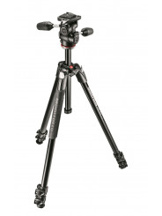 290 Xtra Aluminium 3-Section Tripod with Head Manfrotto - 
4 leg angle positions for total flexibility
Durable, adjustable alumi