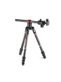 BEFREE GT XPRO Carbon kit Manfrotto - 
Dedicated to professional macro photographers
90° column mechanism built into the top cas