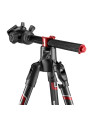 BEFREE GT XPRO Carbon kit Manfrotto - 
Dedicated to professional macro photographers
90° column mechanism built into the top cas