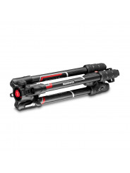 BEFREE GT XPRO Carbon kit Manfrotto - 
Dedicated to professional macro photographers
90° column mechanism built into the top cas