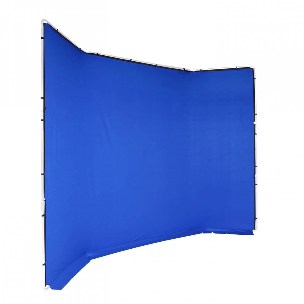 Chroma Key FX 4x2,9m Hintergrundabdeckung Blau Manfrotto - Cover für Chroma Key FX Background Kit Das größte wiederverwendbare A