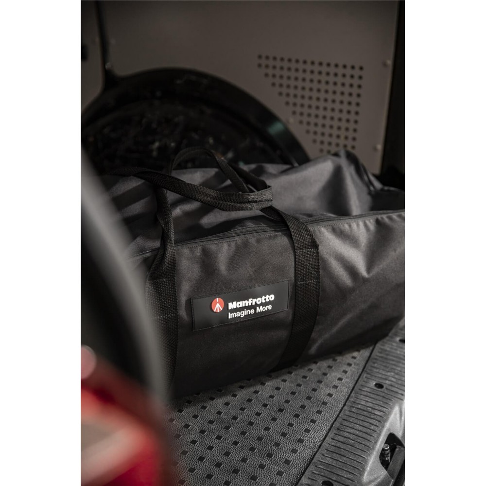 Chroma Key FX 4x2,9m Hintergrund-Kit Grün Manfrotto - Das größte wiederverwendbare All-in-One-Chroma-Key-Hintergrundkit Ultrasch