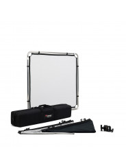 Pro Scrim All In One Kit 1.1 x 1.1m Small Manfrotto - 
Built to capture the imagination of creative imagemakers
Lightweight all 