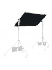 Pro Scrim All In One Kit 1,1 x 2 m Medium Manfrotto - Entwickelt, um die Fantasie kreativer Bildermacher zu fesseln Leichtes All