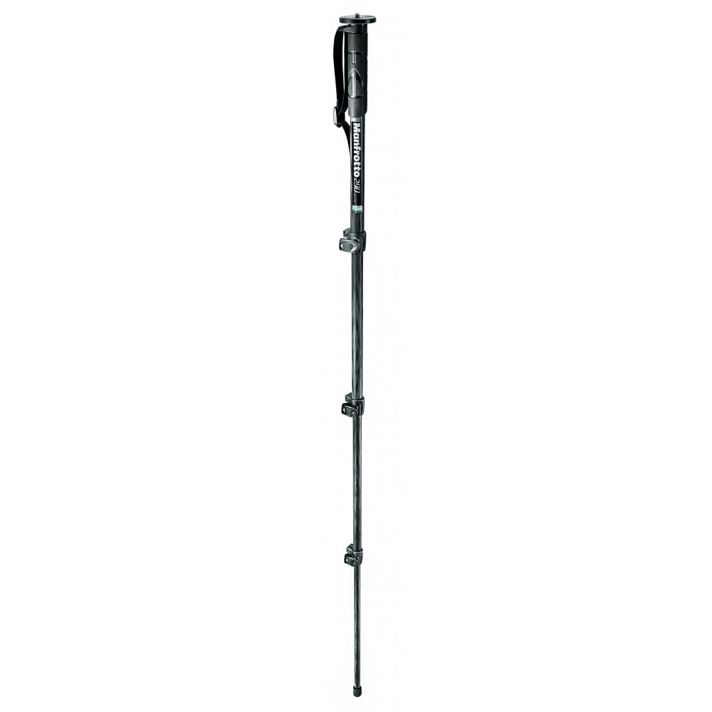 290 CARBON MONOPOD Manfrotto - 
Lightweight and portable with carbon fibre legs
Durable aluminium leg locks
Monopod comes comple