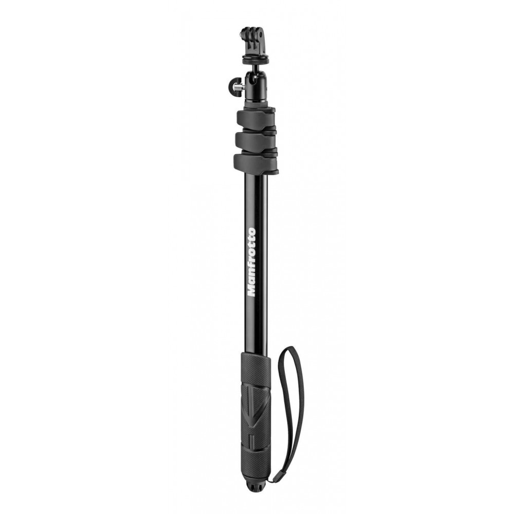 Compact Xtreme 2-in-1-Foto-Einbeinstativ und -Stange Manfrotto - Cleverer Stab, der sich in ein Foto-Einbeinstativ verwandeln lä