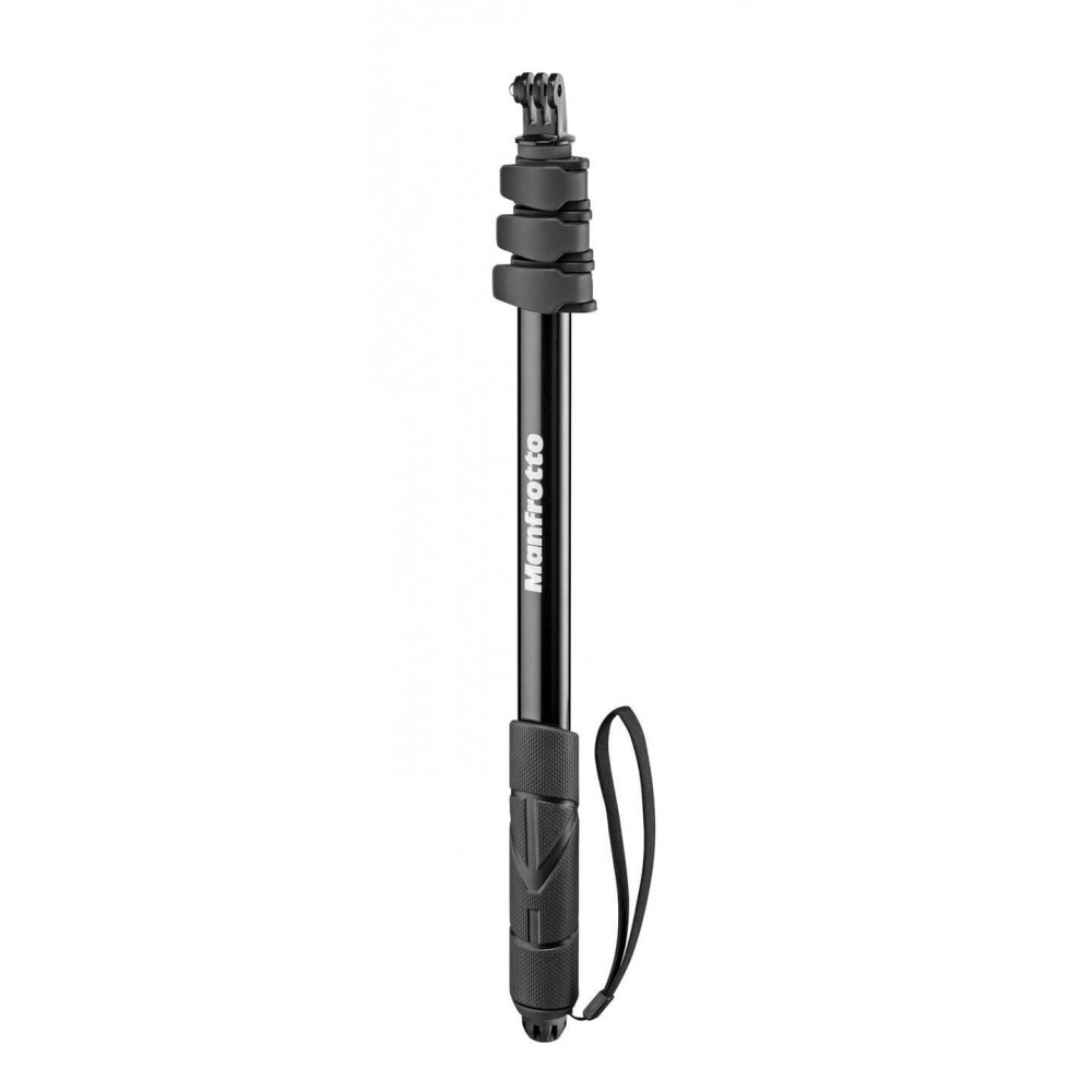 Compact Xtreme 2-in-1-Foto-Einbeinstativ und -Stange Manfrotto - Cleverer Stab, der sich in ein Foto-Einbeinstativ verwandeln lä